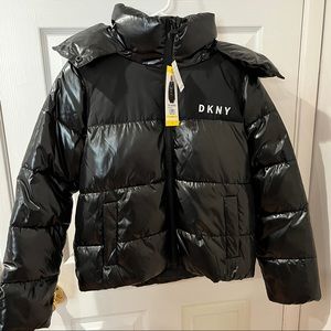 NWT - DKNY Shine Puffer Jacket